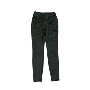 RBX fleece lined black leggings small